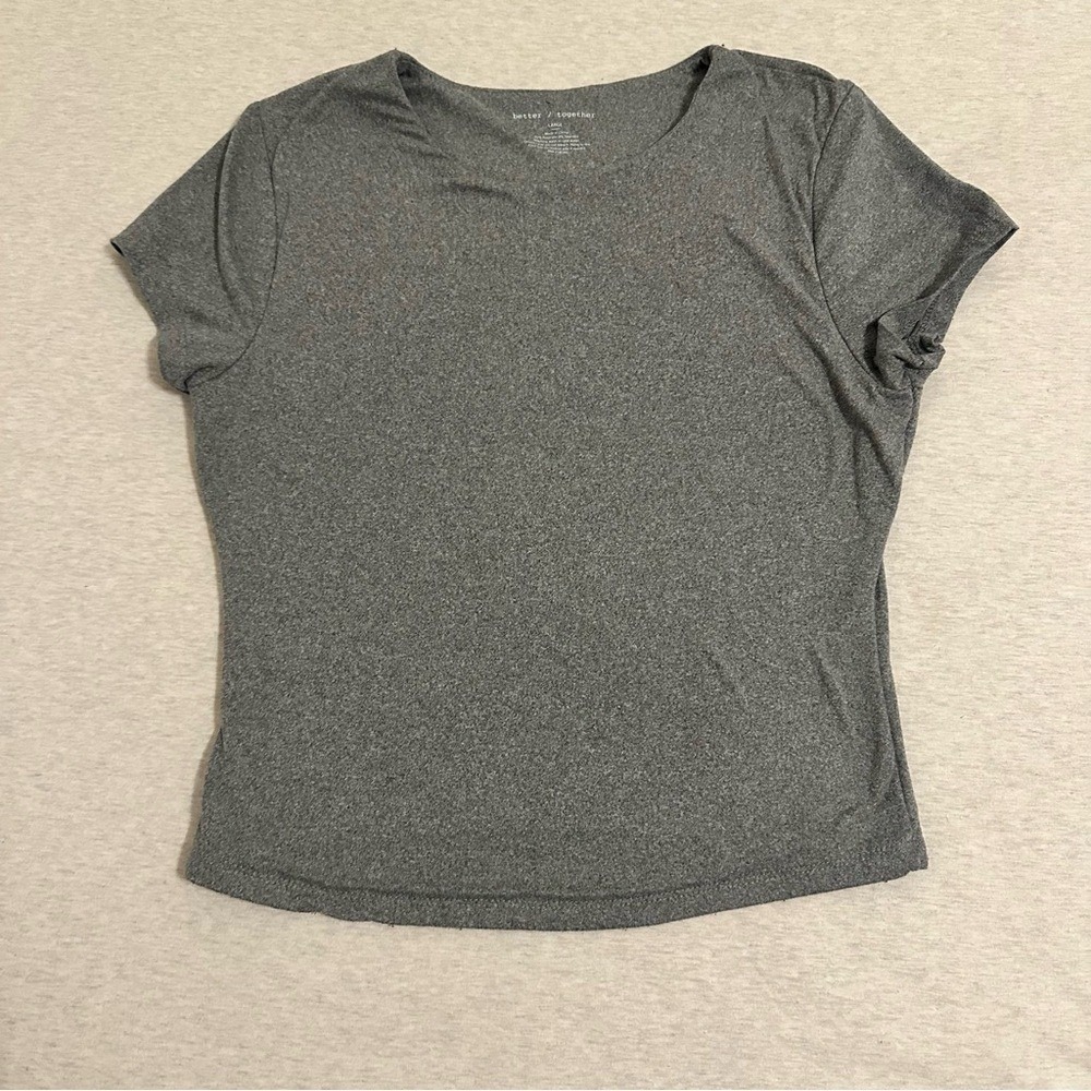 Classic‎ Gray Short Sleeve Tee for Women